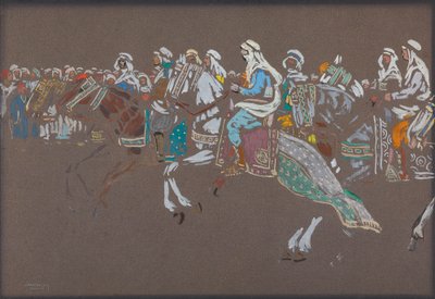 Arap süvari by Wassily Kandinsky