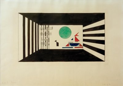 Bir sergideki resimler, resim II: Gnomus by Wassily Kandinsky