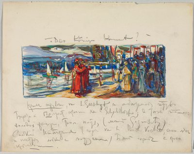 kral geliyor by Wassily Kandinsky
