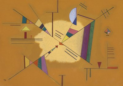 köşegen, 1930 by Wassily Kandinsky