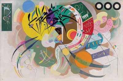 Baskın Kurve (Baskın eğri). 1936 by Wassily Kandinsky