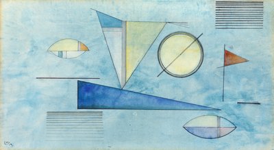 Dunst veya Gruner Dunst by Wassily Kandinsky