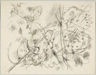 Gravür için Taslak by Wassily Kandinsky