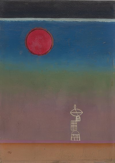 eğreltiotu. 1930 by Wassily Kandinsky
