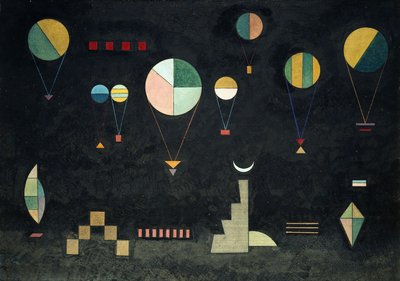 sığ-alçak by Wassily Kandinsky