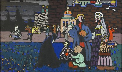 Cenaze by Wassily Kandinsky