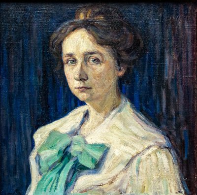 Gabriele Münter, 1905. by Wassily Kandinsky