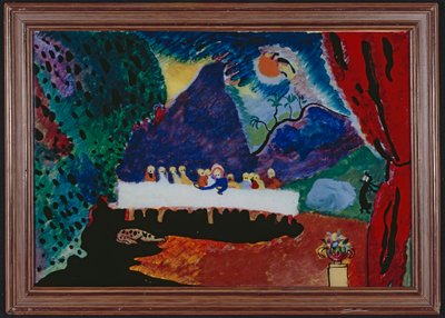 kutsal birlik by Wassily Kandinsky