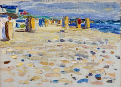 Hollanda – plaj sandalyeleri by Wassily Kandinsky