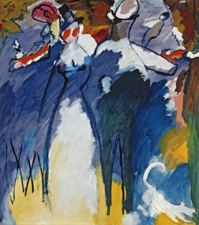 Gösterim VI, Pazar, 1911. by Wassily Kandinsky
