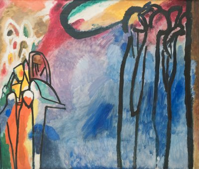 doğaçlama 19 by Wassily Kandinsky