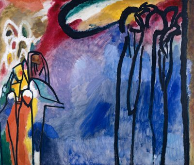 doğaçlama 19 by Wassily Kandinsky