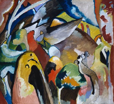 Doğaçlama 19 a by Wassily Kandinsky
