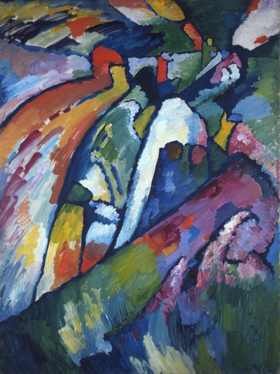 doğaçlama 7 by Wassily Kandinsky
