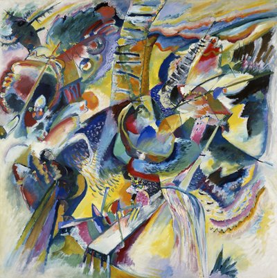 Doğaçlama Klamm, 1914. by Wassily Kandinsky