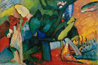 4 numaralı doğaçlama by Wassily Kandinsky