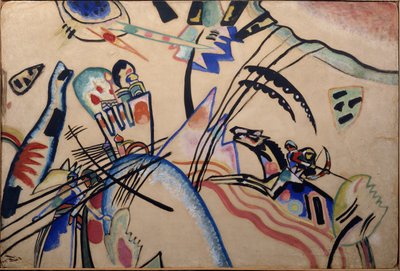Doğaçlama, c. 1913 by Wassily Kandinsky