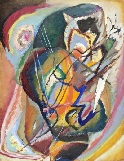 "" Doğaçlama Sans Tate EEE "" (İsimsiz Doğaçlama EEE) Ressam Günü Vassily Kandinsky (veya Vassily Kandinsky veya Kandinsky) by Wassily Kandinsky