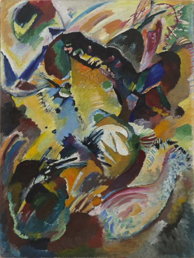 Kandinsky - Edwin R. Campbell için Panel No. 2, 1914 by Wassily Kandinsky