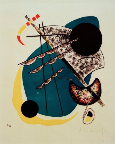 Küçük dünyalar II by Wassily Kandinsky