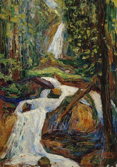 Kochel - Şelale I by Wassily Kandinsky