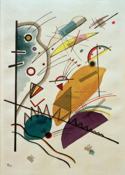 kompozisyon by Wassily Kandinsky