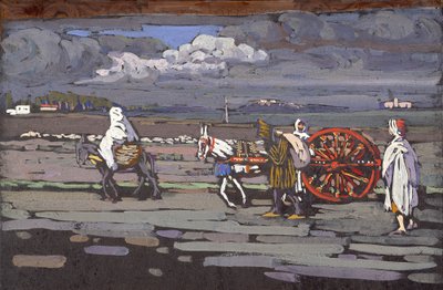 taşra yolu by Wassily Kandinsky