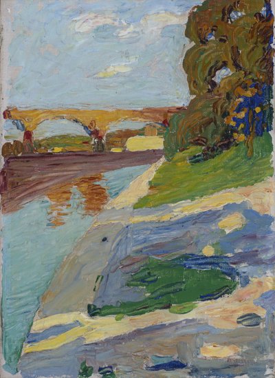 Münih – Isar by Wassily Kandinsky