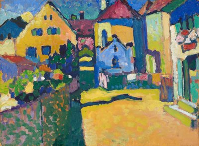 Murnau – Grüngasse by Wassily Kandinsky