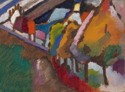 Murnau - kale ve kilise by Wassily Kandinsky