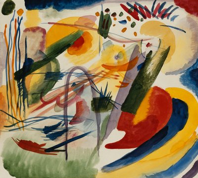 Başlık yok; başlıksız by Wassily Kandinsky