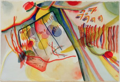 Adsız (kompozisyon) by Wassily Kandinsky
