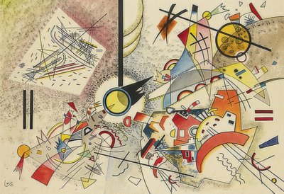 Başlıksız. 1923 by Wassily Kandinsky