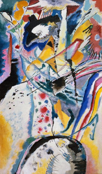 Edwin R Campbell için Panel by Wassily Kandinsky