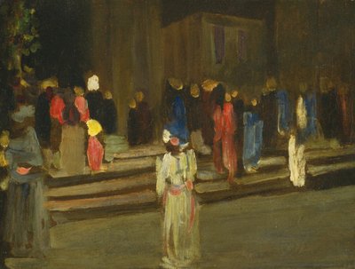 Aziz Bulut Parkı, Giriş, 1906 by Wassily Kandinsky