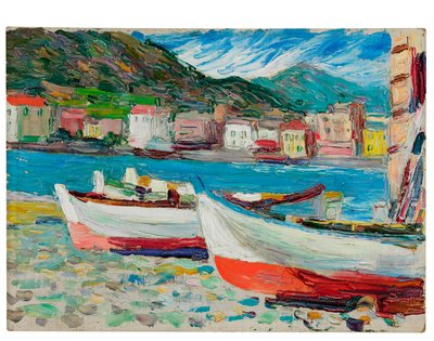 Rapallo, Tekneler by Wassily Kandinsky