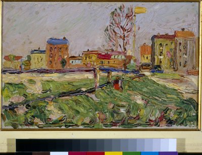 ""Schwabing, Münih"" Wassily Kandinsky