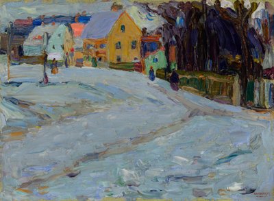 Schwabing - Nikolaiplatz by Wassily Kandinsky