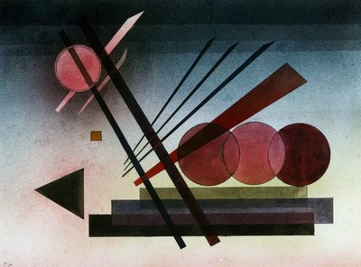 yüzer kuvvet by Wassily Kandinsky