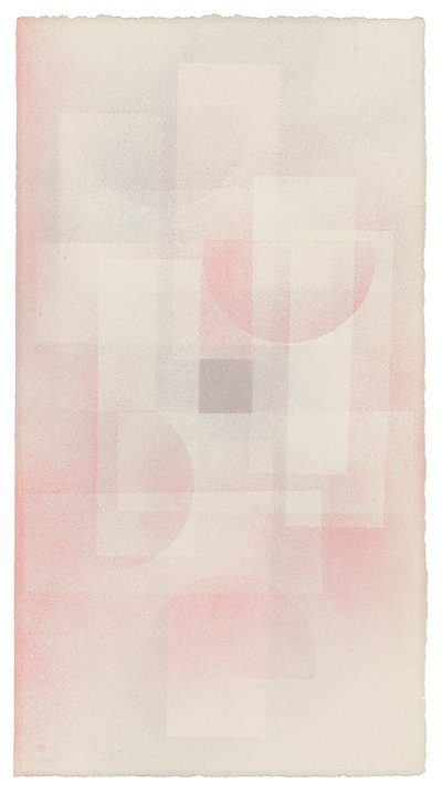 Sisteki Kare; Quadrat im Nebel by Wassily Kandinsky