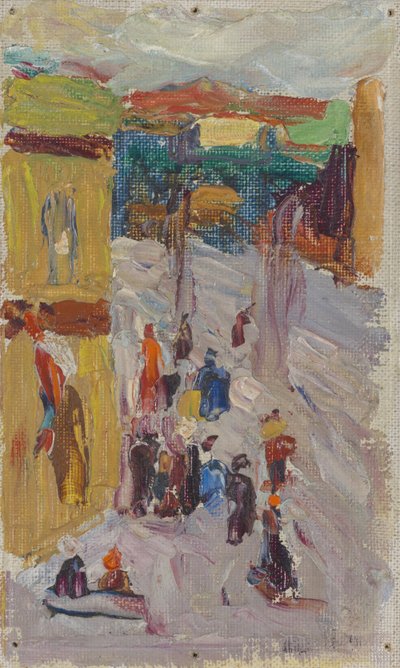 Sokak köşesi by Wassily Kandinsky