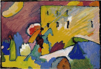 Doğaçlama Çalışması 3, 1909 by Wassily Kandinsky