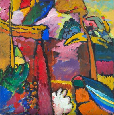 Doğaçlama Çalışması V by Wassily Kandinsky