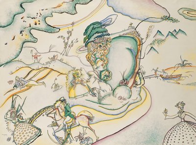 önemsiz şeyler III; Bagatellen III by Wassily Kandinsky