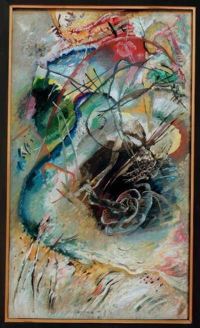 İsimsiz doğaçlama IV by Wassily Kandinsky