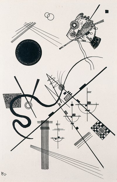 İsimsiz (Dessin 4) by Wassily Kandinsky