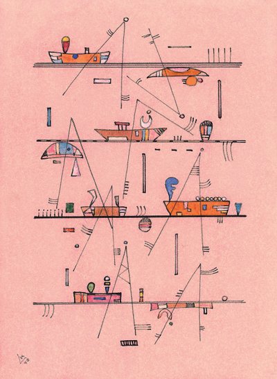 başlıksız by Wassily Kandinsky