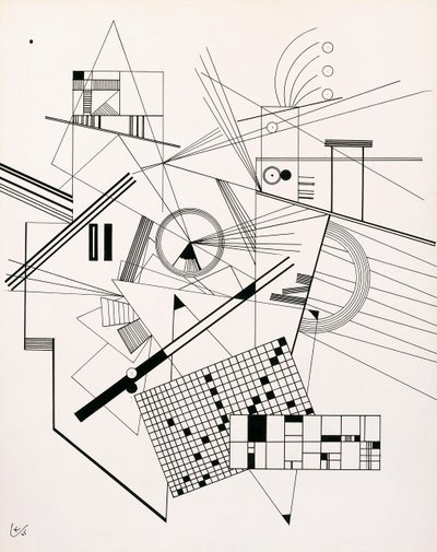 başlıksız by Wassily Kandinsky