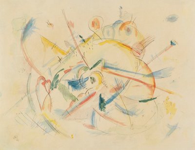 İsimsiz, 1915. by Wassily Kandinsky