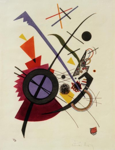 menekşe by Wassily Kandinsky